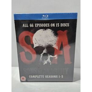 Sons of Anarchy: Complete Seasons 1-5 [Blu-ray] Regions A + B SEALED